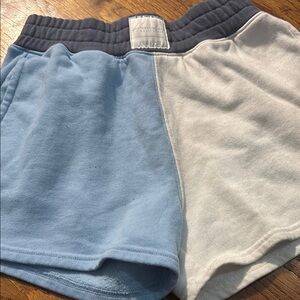 Hollister Blue and White Casual Shorts